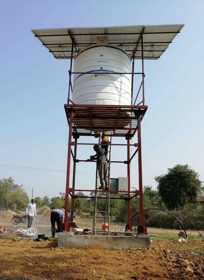 solar water tank